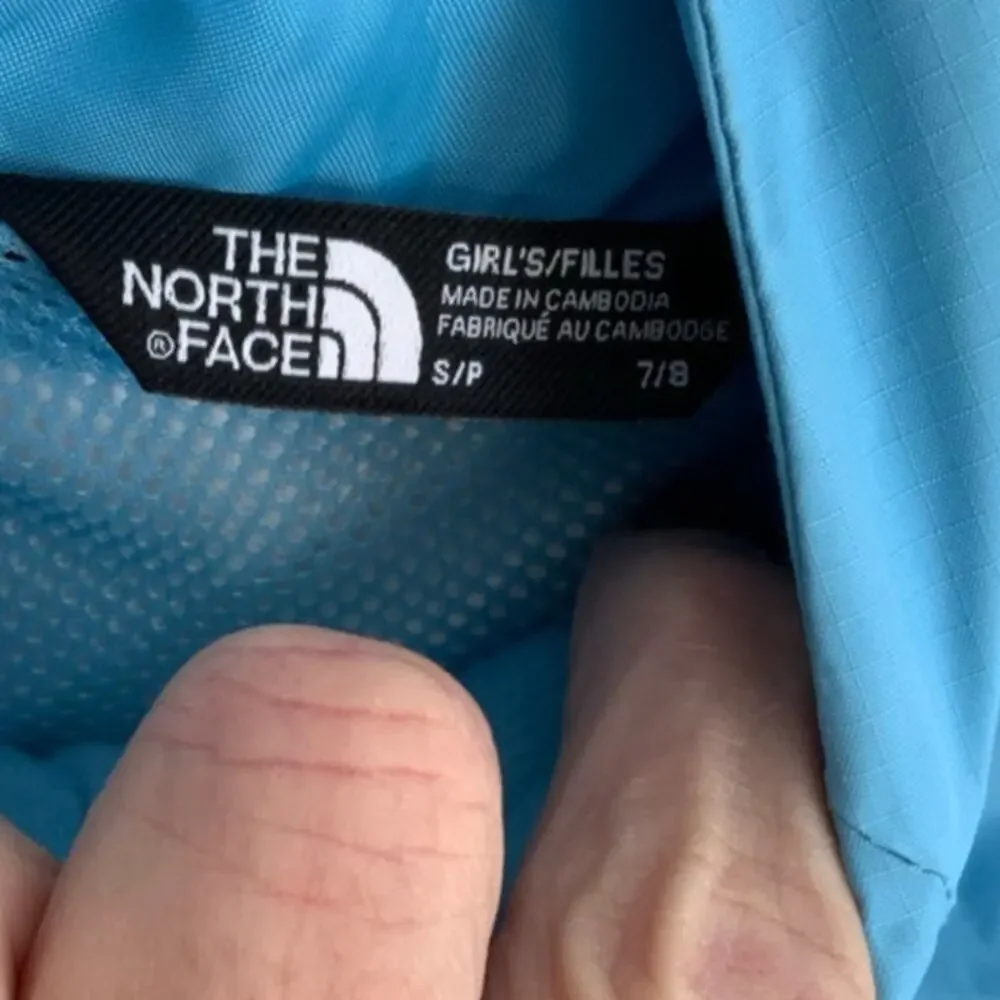 The‎ North Face Windbreaker/Rain coat girl's size small